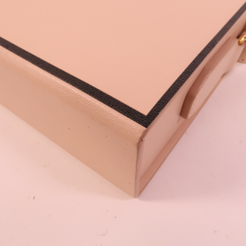 FENDI 牛皮皮革Horizontal Box Bag肩背袋-12
