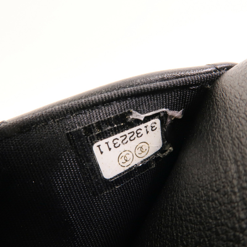 CHANEL 羊皮皮革Pearl Wallet On Chain肩背袋-10