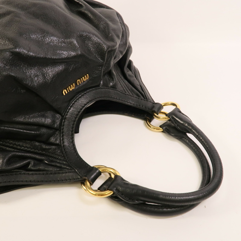 Miu Miu 牛皮皮革Shoulder Bag肩背袋-5