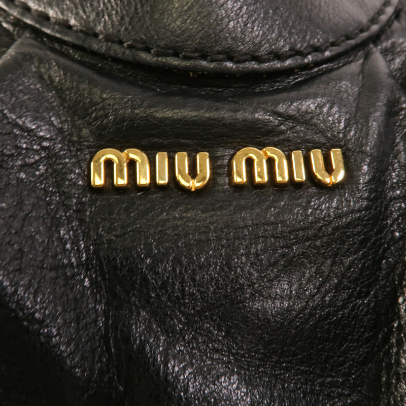 Miu Miu 牛皮皮革Shoulder Bag肩背袋-6