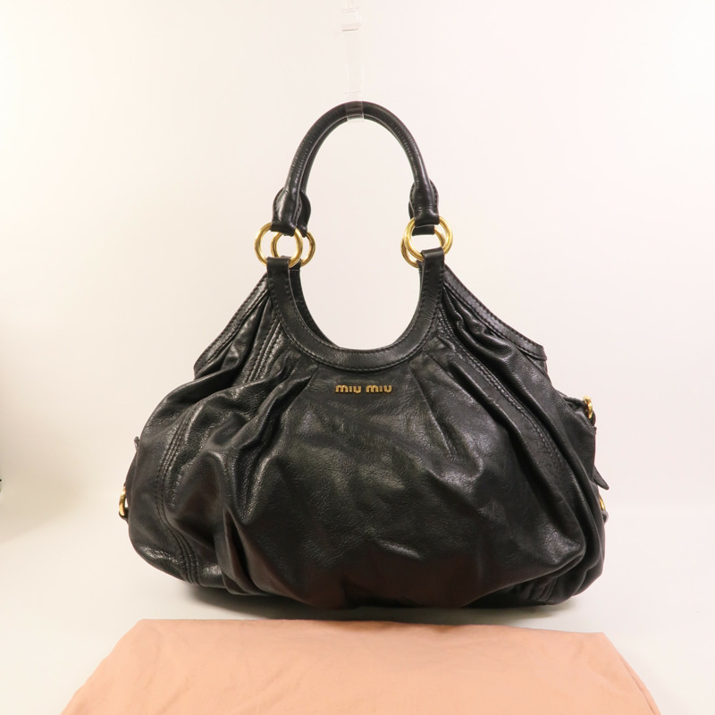 Miu Miu 牛皮皮革Shoulder Bag肩背袋-9