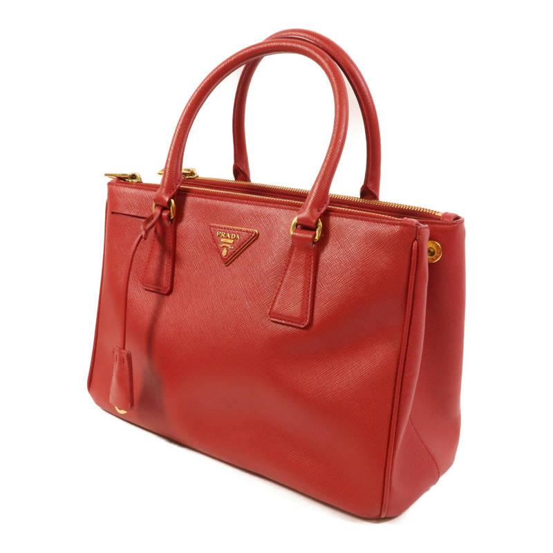 PRADA Saffiano皮革2Way Shoulder手挽肩背兩用袋-2