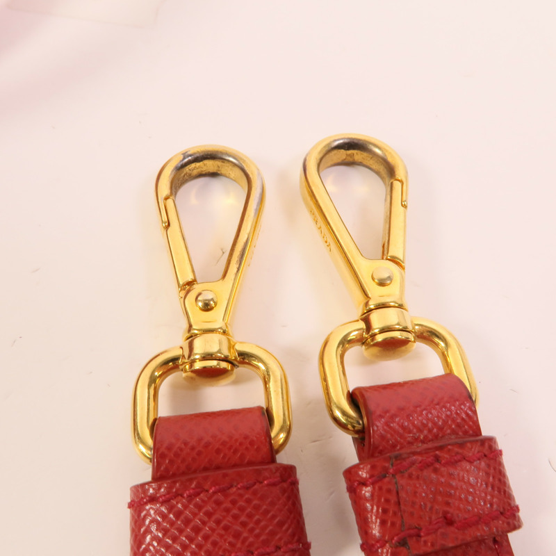 PRADA Saffiano皮革2Way Shoulder手挽肩背兩用袋-6