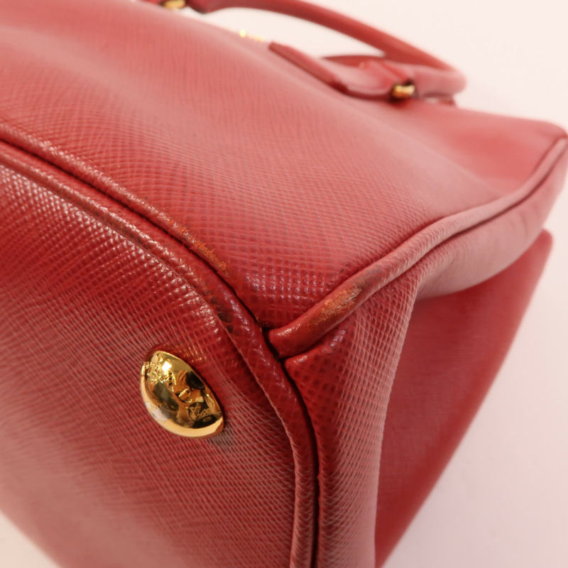PRADA Saffiano皮革2Way Shoulder手挽肩背兩用袋-12