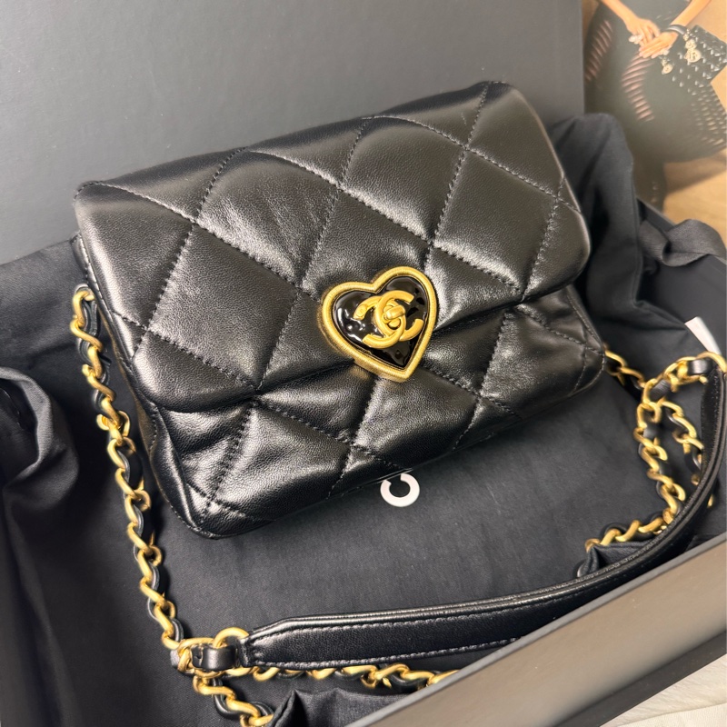 Chanel 23s愛心琺瑯方胖子-4