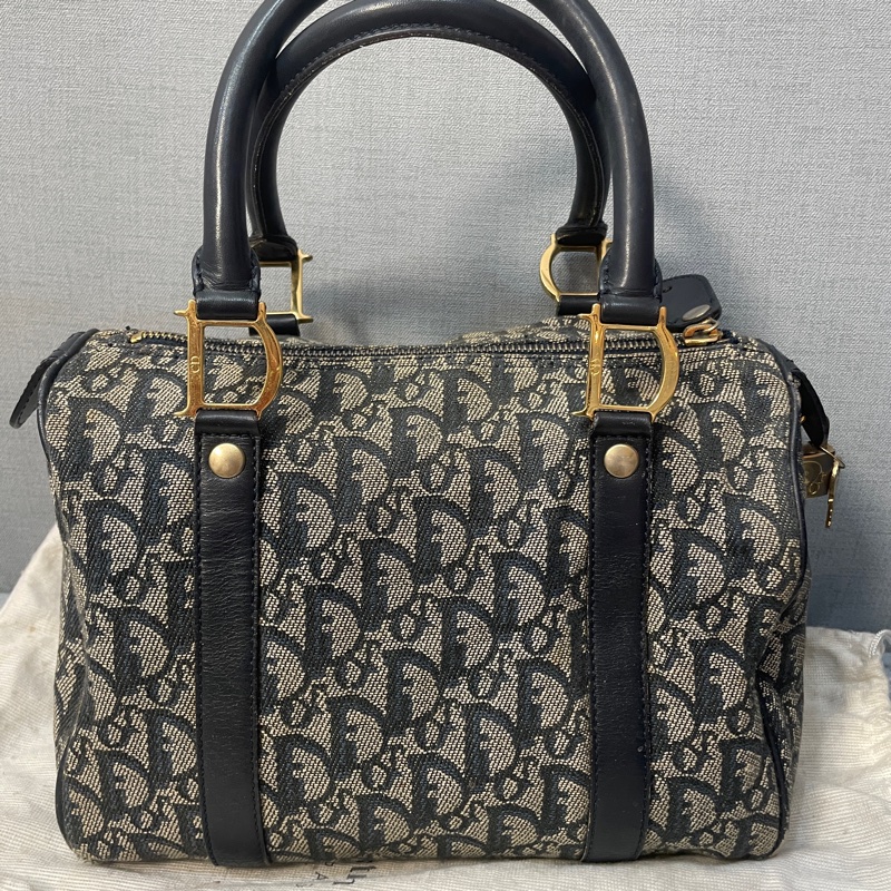 Dior老花波士頓手提包-0