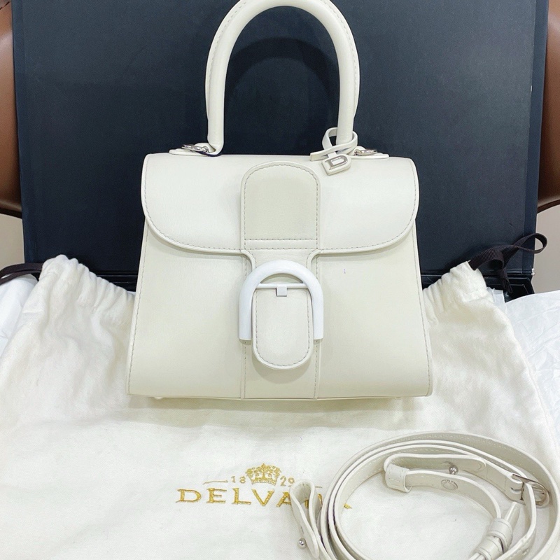 Delvaux 德爾沃 Brillant mini 白色 小牛皮-0