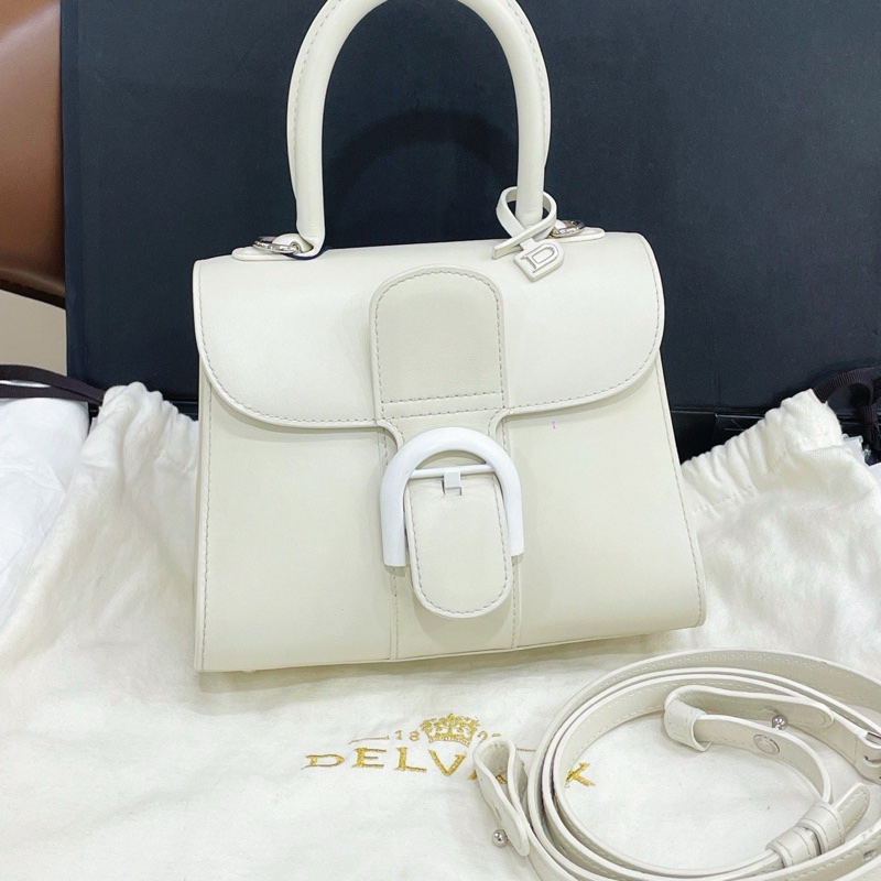 Delvaux 德爾沃 Brillant mini 白色 小牛皮-2