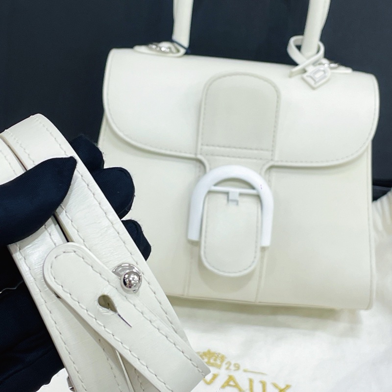 Delvaux 德爾沃 Brillant mini 白色 小牛皮-4