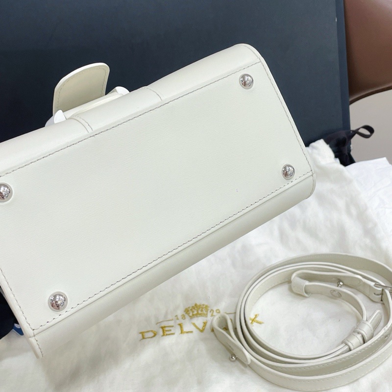 Delvaux 德爾沃 Brillant mini 白色 小牛皮-5