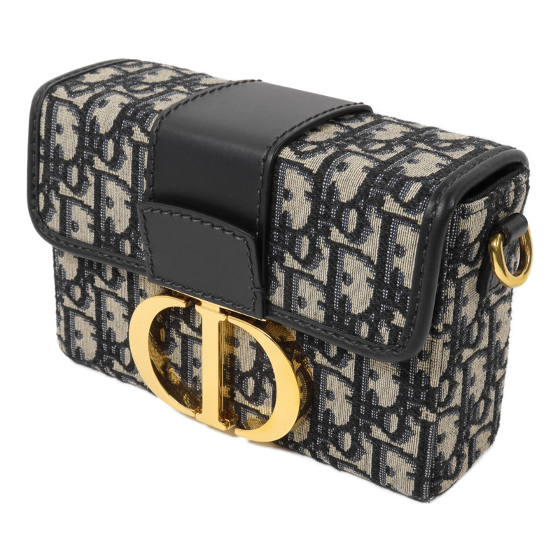 Dior 帆布Oblique 30 Montaigne肩背袋-2