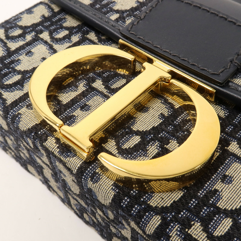 Dior 帆布Oblique 30 Montaigne肩背袋-9