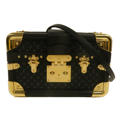 LOUIS VUITTON Monogram Nanogram Petit Malle肩背袋