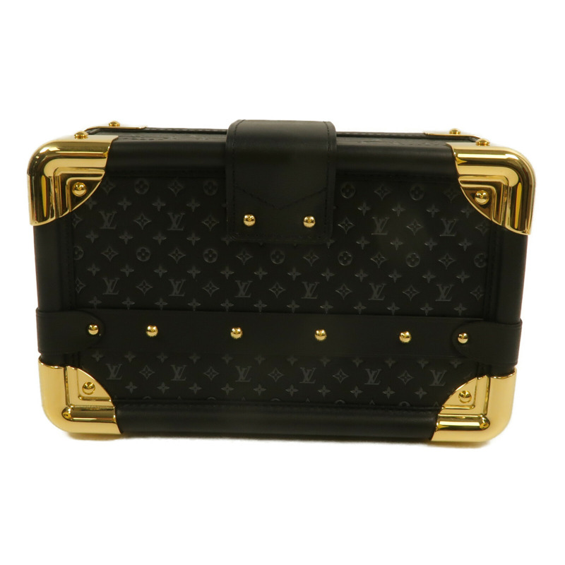 LOUIS VUITTON Monogram Nanogram Petit Malle肩背袋-2