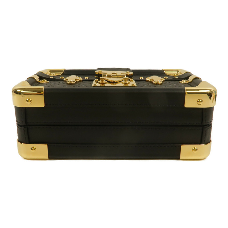LOUIS VUITTON Monogram Nanogram Petit Malle肩背袋-3
