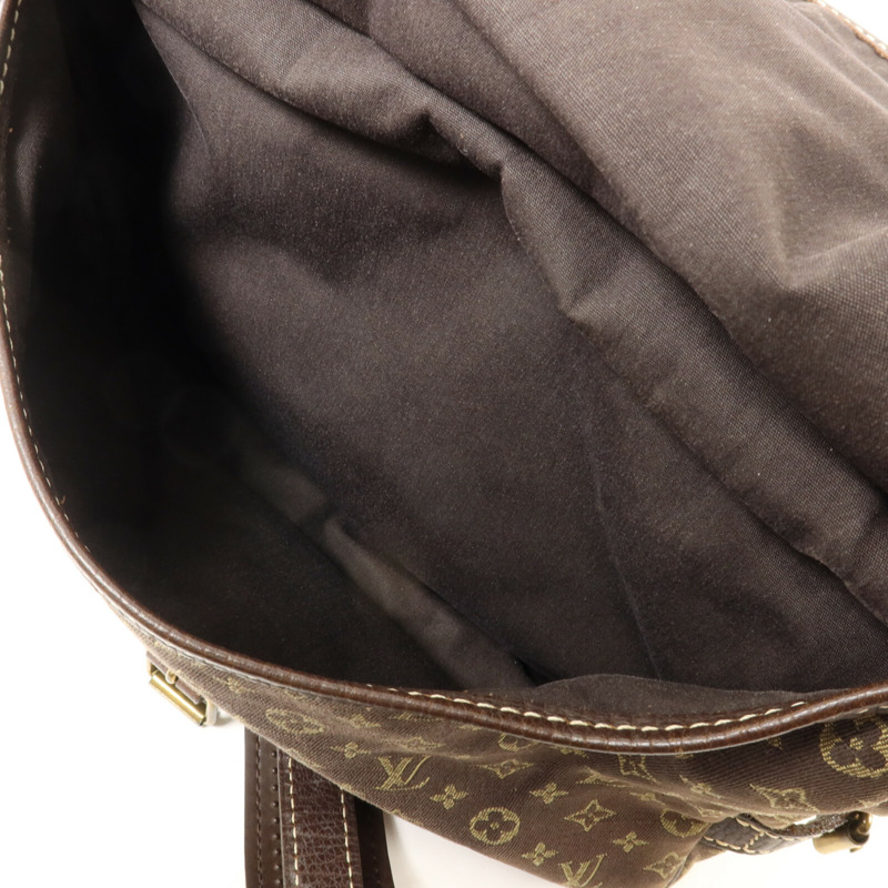 LOUIS VUITTON Monogram Mini Lin Saumur肩背袋-4
