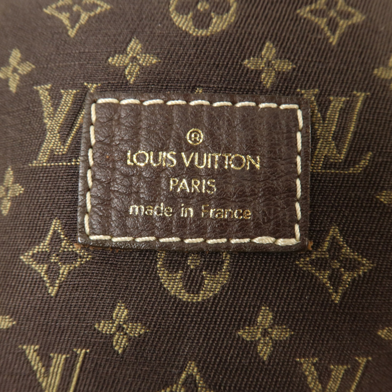 LOUIS VUITTON Monogram Mini Lin Saumur肩背袋-6