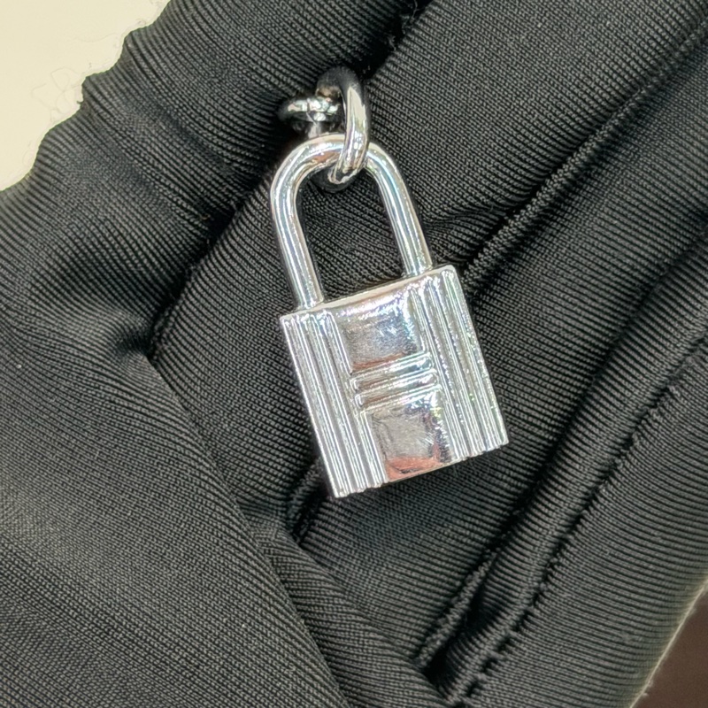 Hermes Breloque Olga 銀色包包吊飾 XC541-8