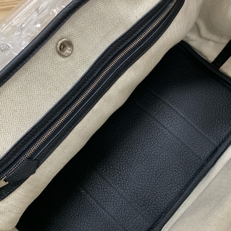Hermes Garden Party 36 黑銀-7