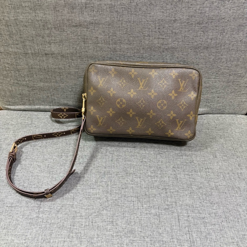 LV 老花相機包 手拿包 斜挎包 23cm-0