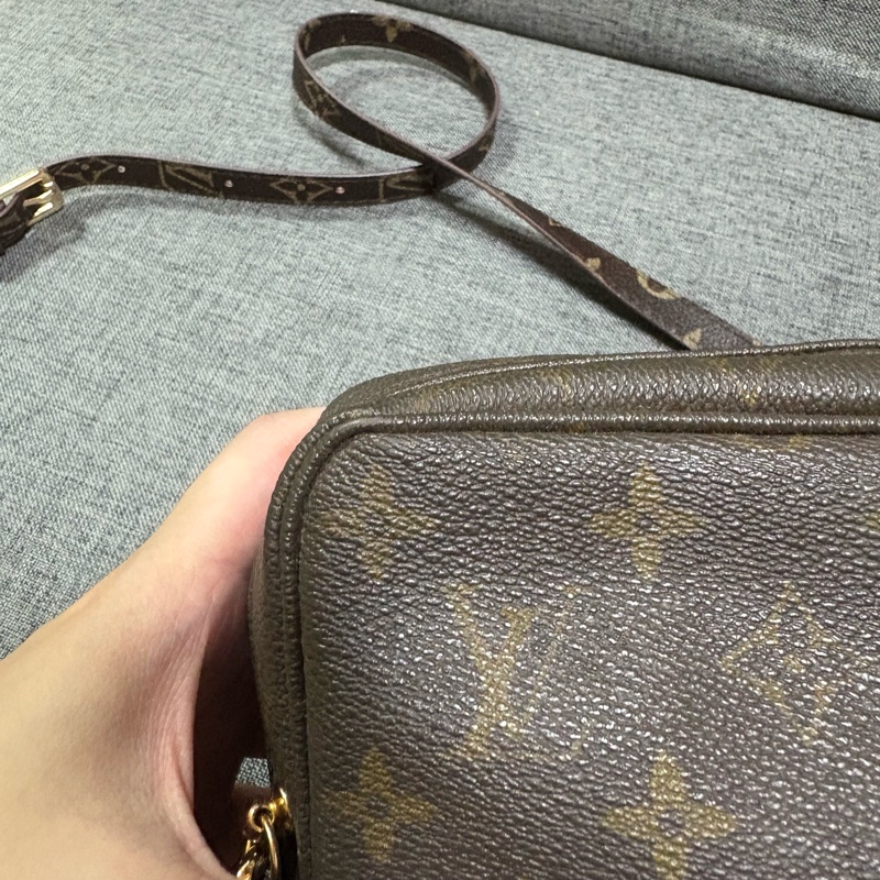 LV 老花相機包 手拿包 斜挎包 23cm-4