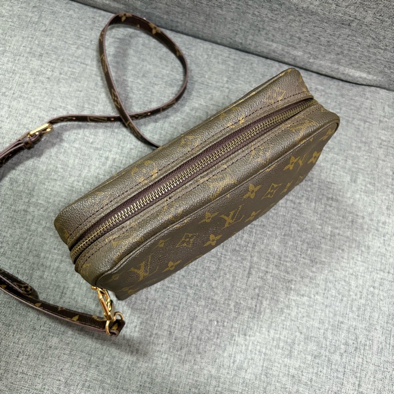 LV 老花相機包 手拿包 斜挎包 23cm-7