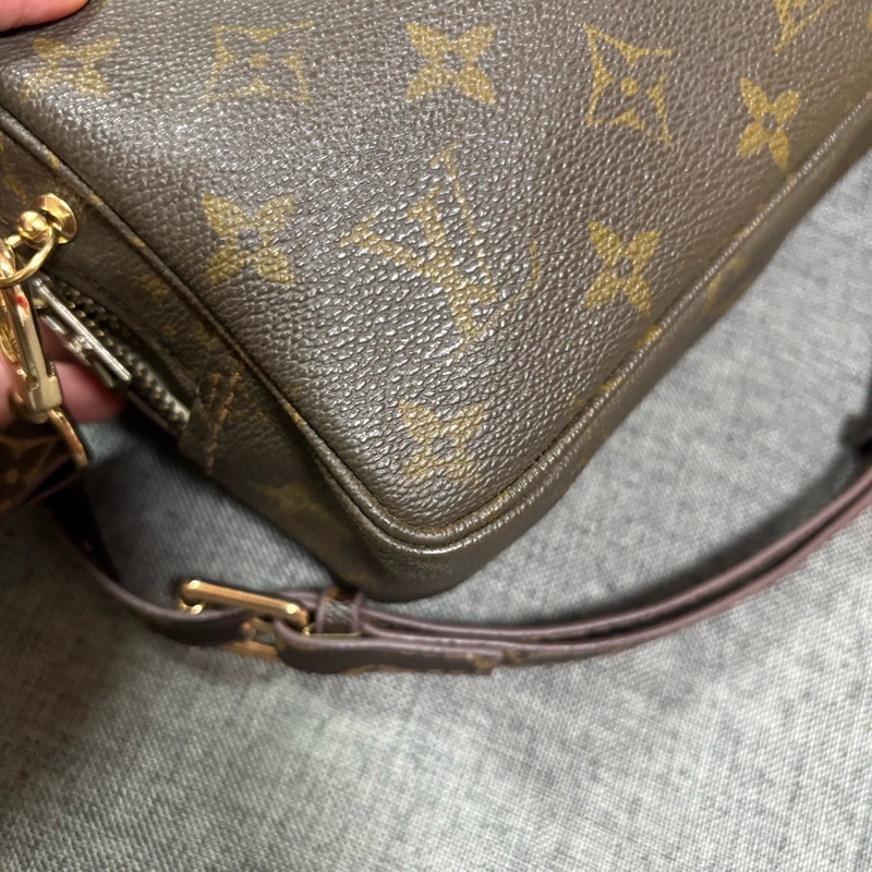 LV 老花相機包 手拿包 斜挎包 23cm-10