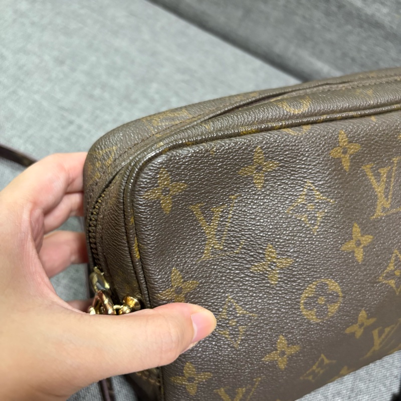 LV 老花相機包 手拿包 斜挎包 23cm-11