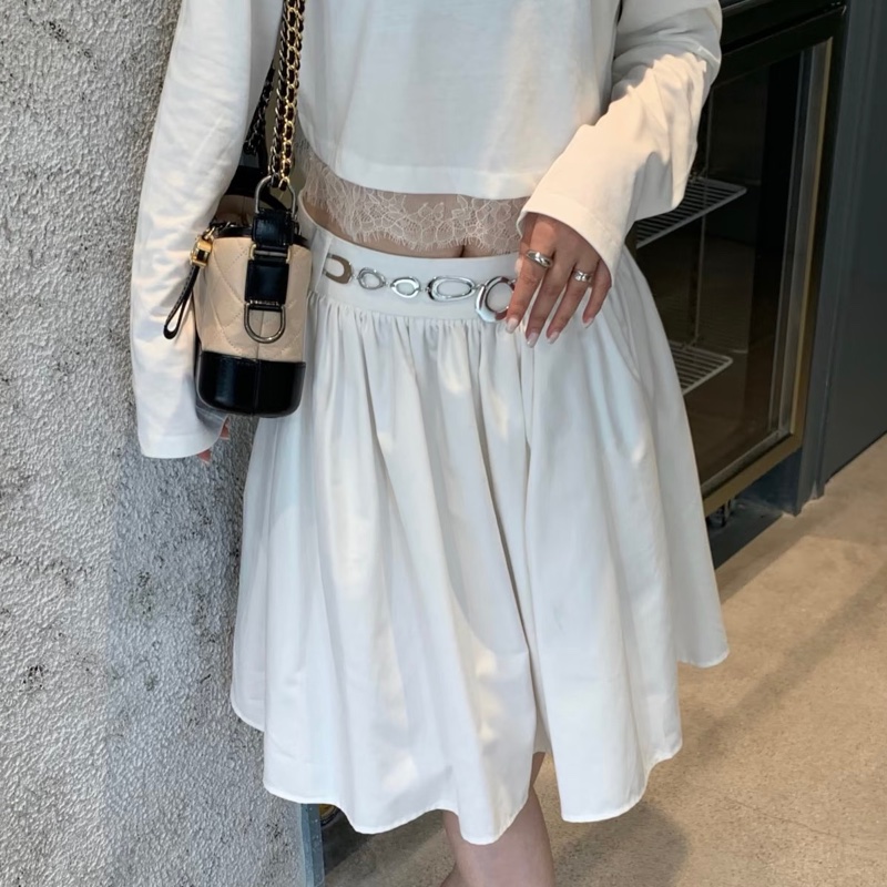 CHANEL香奈兒米色流浪包小號鏈條包🈶高雄漢神維修單🈶保卡-4