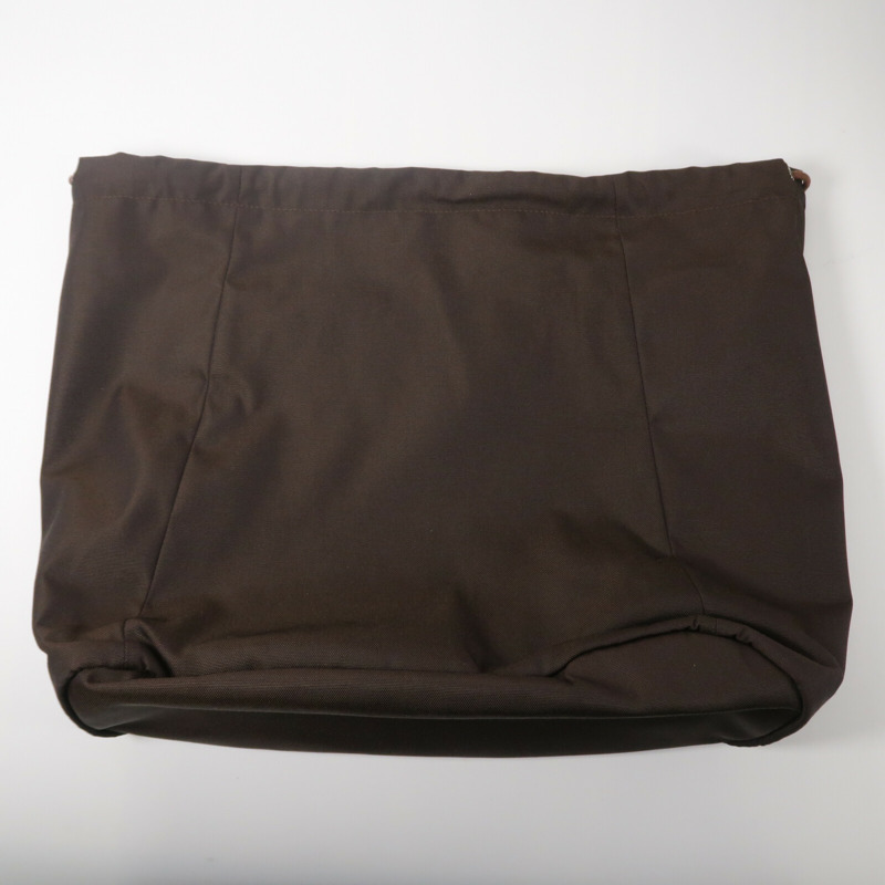 HERMES 帆布/羊毛Grooming bag肩背袋-9