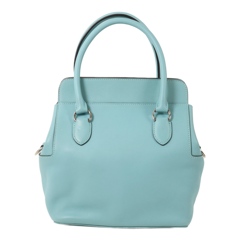 HERMES Swift皮革Tool Box 20手挽肩背兩用袋Bleu Atoll-1