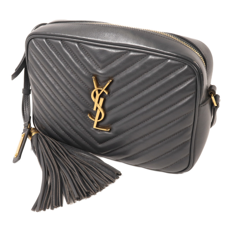 SAINT LAURENT 牛皮皮革Lou Camera肩背袋-2