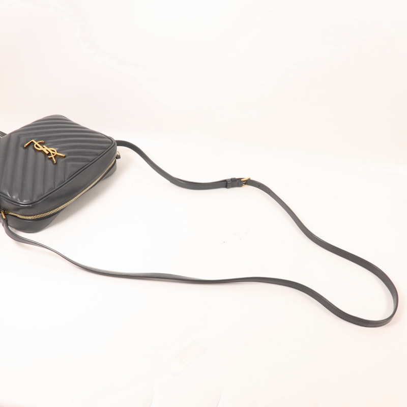 SAINT LAURENT 牛皮皮革Lou Camera肩背袋-7