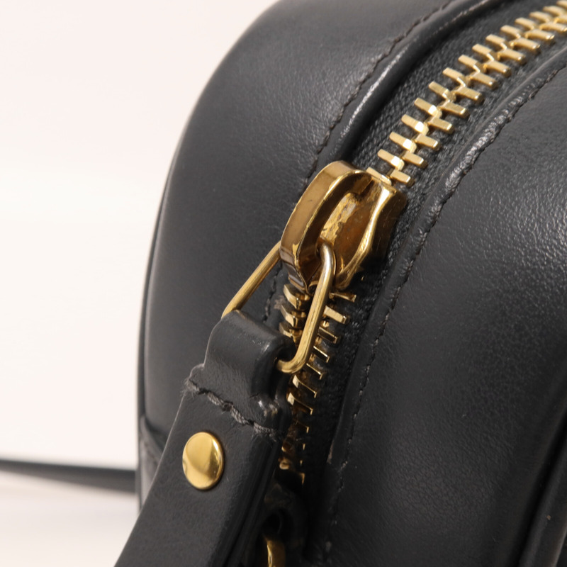 SAINT LAURENT 牛皮皮革Lou Camera肩背袋-9