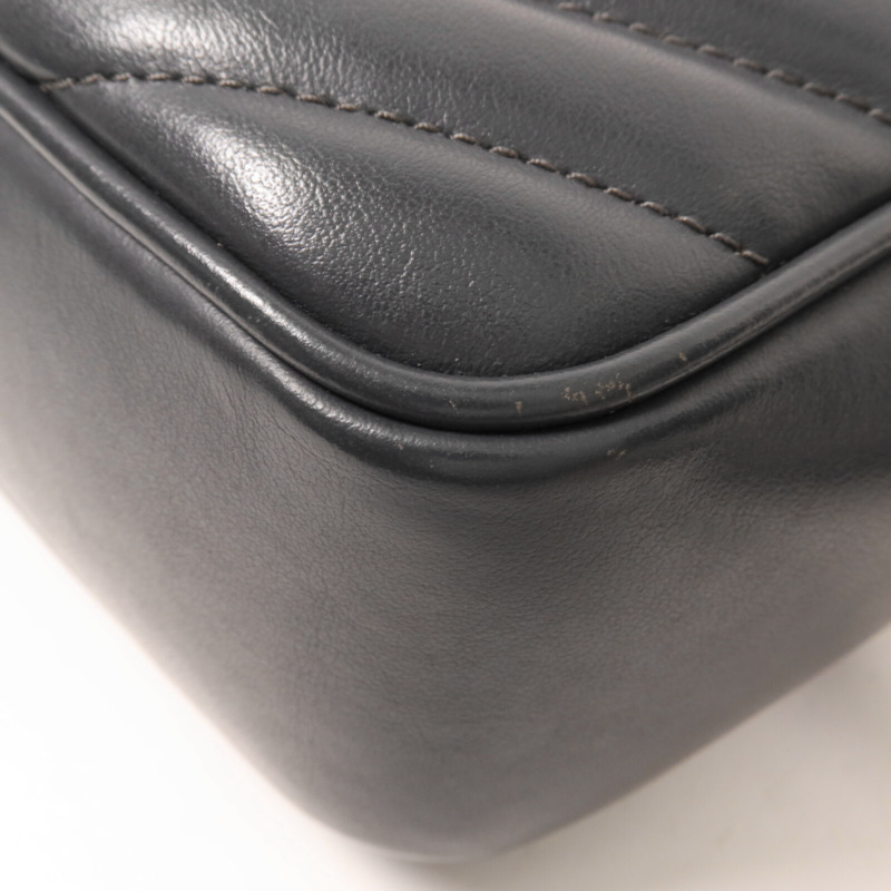 SAINT LAURENT 牛皮皮革Lou Camera肩背袋-12