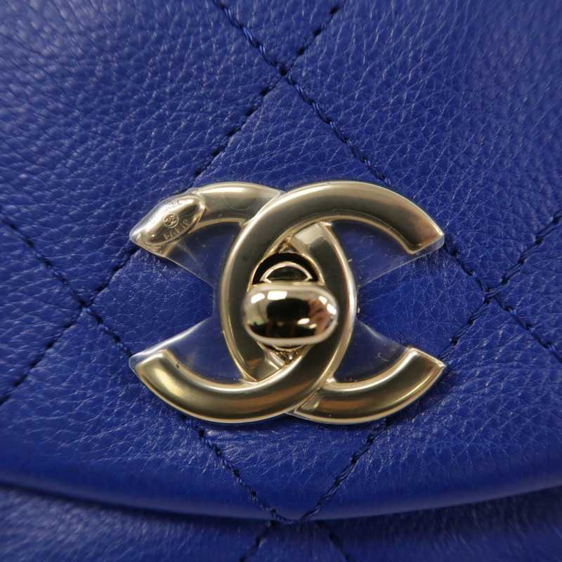 CHANEL 牛皮皮革Chain Shoulder Bag鏈帶肩背袋-5