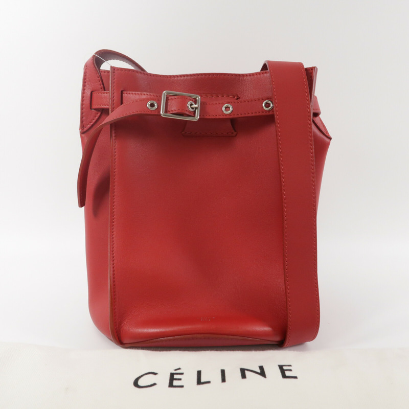 CELINE 牛皮皮革Big Bag Bucket肩背袋-6