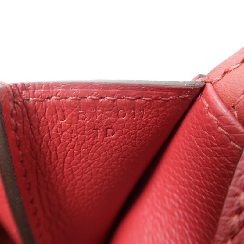HERMES Evercolor皮革Halzan 25手挽肩背兩用袋Rough Grenal-6