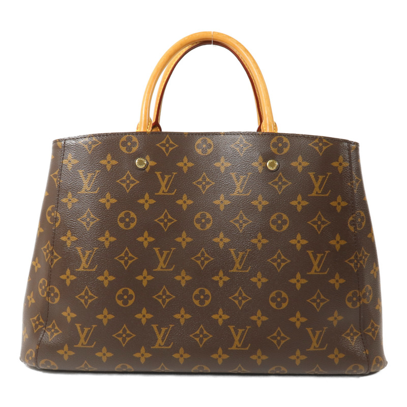 LOUIS VUITTON Monogram Montaigne MM手挽肩背兩用袋-1