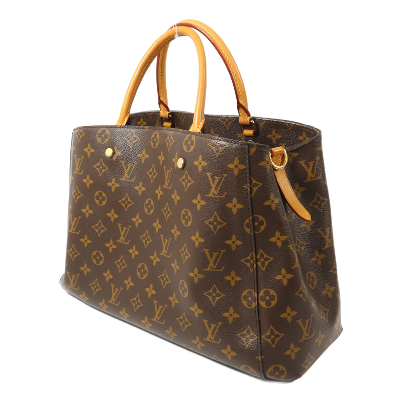 LOUIS VUITTON Monogram Montaigne MM手挽肩背兩用袋-2