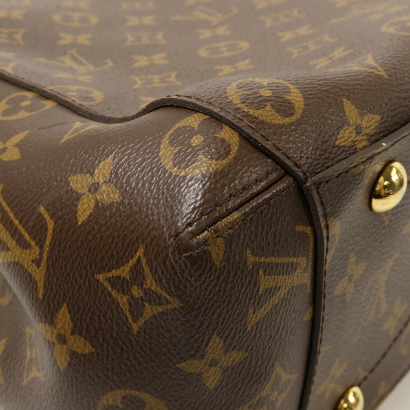 LOUIS VUITTON Monogram Montaigne MM手挽肩背兩用袋-11