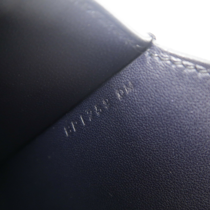 HERMES Epsom皮革Della Cavalleria Mini肩背袋Blue Nuit-7