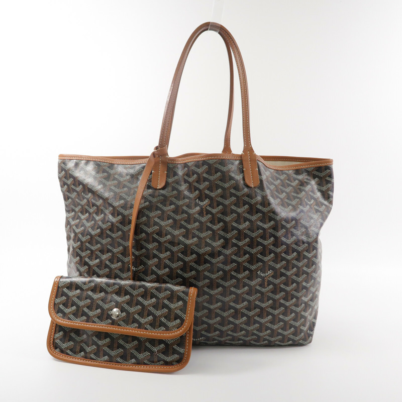 GOYARD 塗層帆布Saint Louis PM手挽袋-8