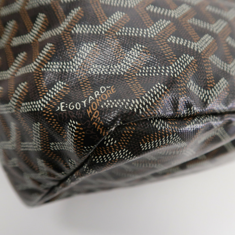 GOYARD 塗層帆布Saint Louis PM手挽袋-12