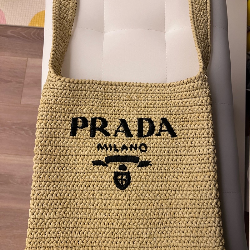Prada 草編包-0