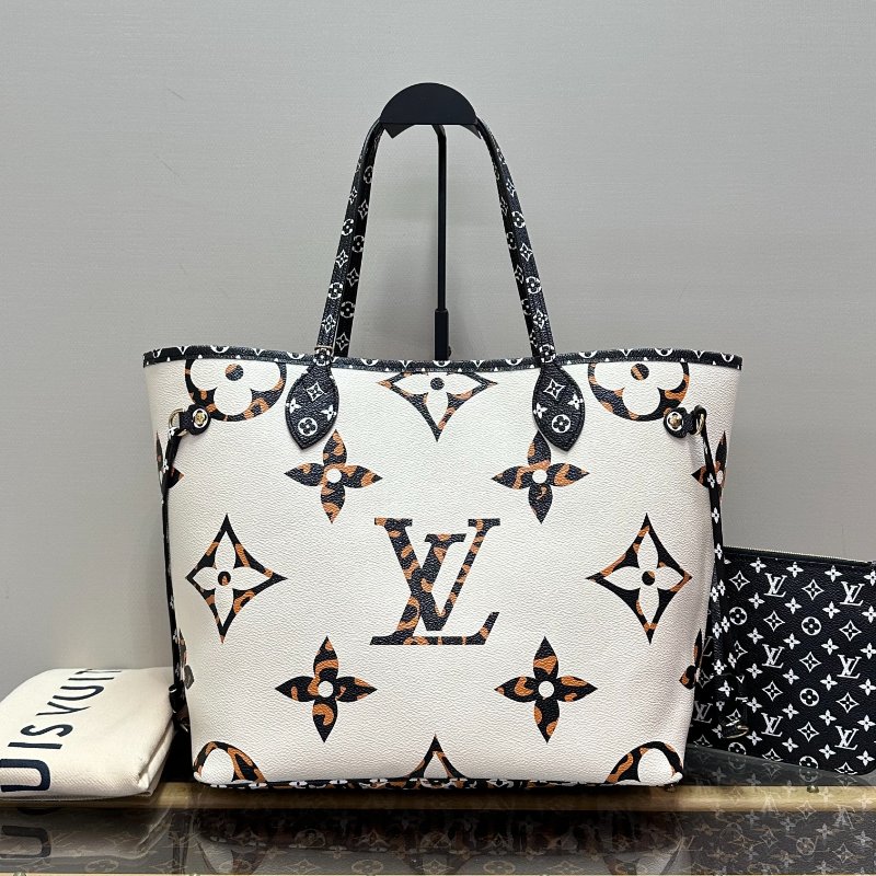 ️LV 限量款叢林系列Neverfull 中號子母手提托特包 32*28*15 98新配件塵袋-2