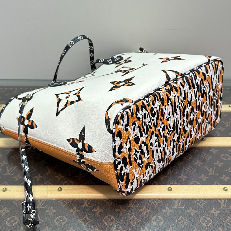 ️LV 限量款叢林系列Neverfull 中號子母手提托特包 32*28*15 98新配件塵袋-3