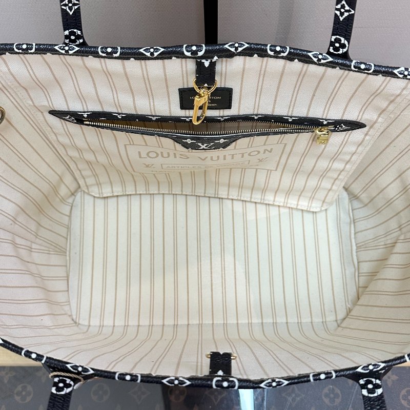 ️LV 限量款叢林系列Neverfull 中號子母手提托特包 32*28*15 98新配件塵袋-5