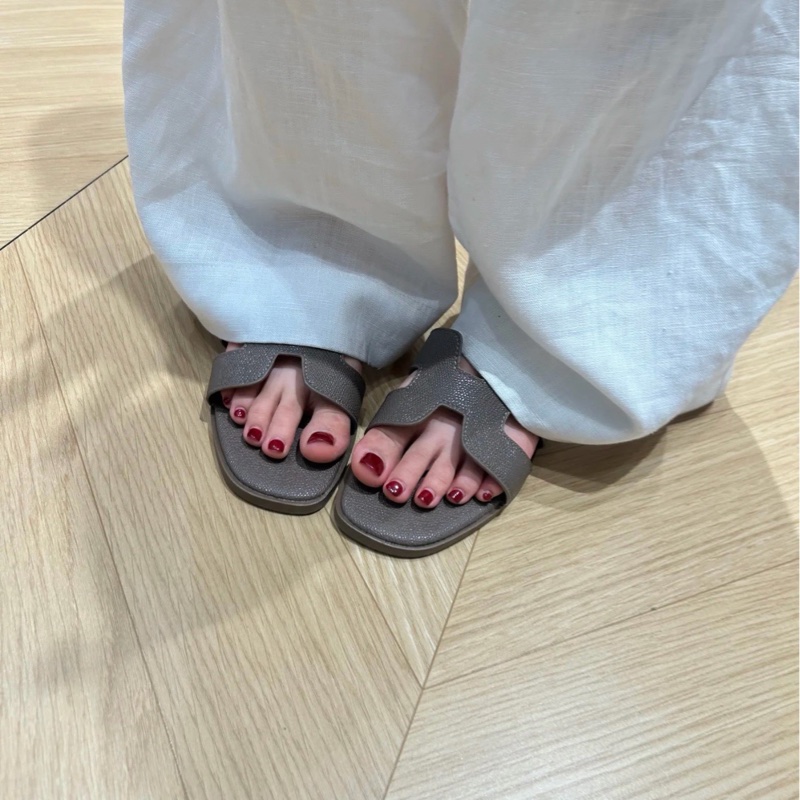 Hermes爱马仕 夏季经典款H凉拖鞋-3