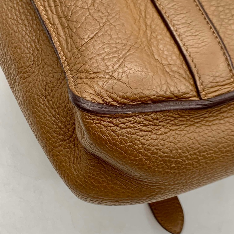 Hermes 愛馬仕棕色Steve郵差包 Steve Besace系列 框Q刻-7